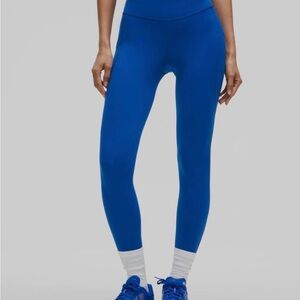 Lululemon Fast & Free Cobalt Blue 25” Leggings